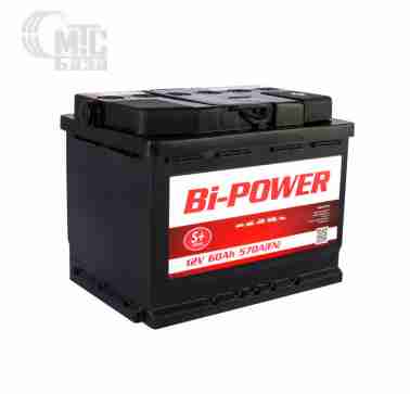 Аккумуляторы Аккумулятор Bi-Power S+  KLVRW060-00 [6CT-60R] EN570 А 242x175x190мм